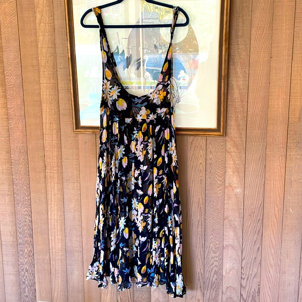 Free People Sheer Tunic Floral Dress